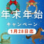 年末年始キャンペーン　フィットネス　アイコン